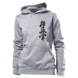 Женское худи Иероглиф - PrintSalon