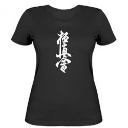 Женская футболка Иероглиф - PrintSalon