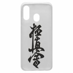 Чехол для Samsung A40 Иероглиф - PrintSalon