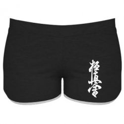 Женские шорты Иероглиф - PrintSalon