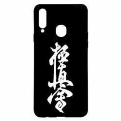 Чехол для Samsung A20s Иероглиф - PrintSalon