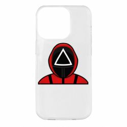 Чехол для iPhone 14 Pro Игра в кальмара Soldier - PrintSalon