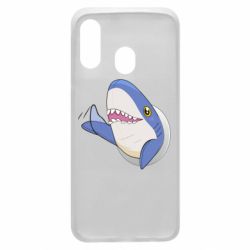 Чехол для Samsung A40 Ikea Shark Blahaj - PrintSalon