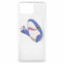 Чехол для Oppo A73 Ikea Shark Blahaj - PrintSalon