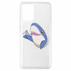 Чехол для Oppo A74 4G Ikea Shark Blahaj - PrintSalon