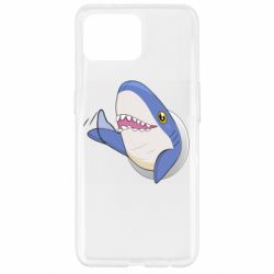 Чехол для Oppo Reno 4 Lite Ikea Shark Blahaj - PrintSalon