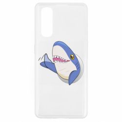 Чехол для Oppo Find X2 Ikea Shark Blahaj - PrintSalon