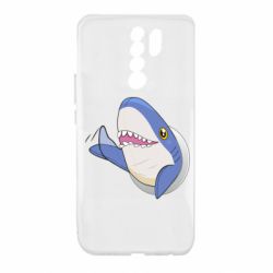 Чехол для Xiaomi Redmi 9 Ikea Shark Blahaj - PrintSalon