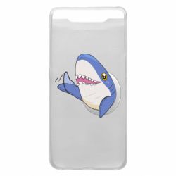 Чехол для Samsung A80 Ikea Shark Blahaj - PrintSalon