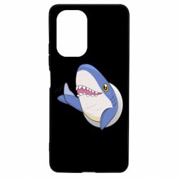 Чехол для Xiaomi Poco F3/K40 Ikea Shark Blahaj