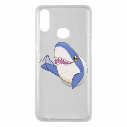 Чехол для Samsung A10s Ikea Shark Blahaj - PrintSalon