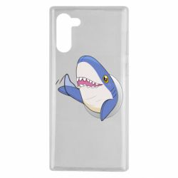 Чехол для Samsung Note 10 Ikea Shark Blahaj - PrintSalon