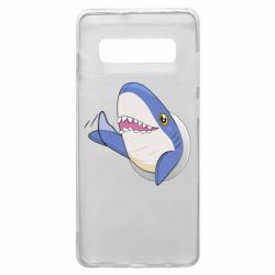 Чехол для Samsung S10+ Ikea Shark Blahaj - PrintSalon
