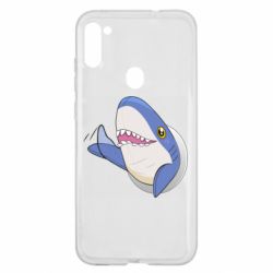 Чехол для Samsung A11/M11 Ikea Shark Blahaj - PrintSalon