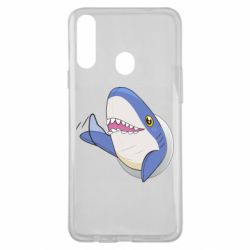 Чехол для Samsung A20s Ikea Shark Blahaj - PrintSalon