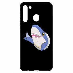 Чехол для Samsung A21 Ikea Shark Blahaj - PrintSalon
