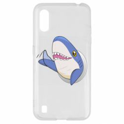 Чехол для Samsung A01/M01 Ikea Shark Blahaj - PrintSalon