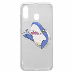 Чехол для Samsung A30 Ikea Shark Blahaj - PrintSalon