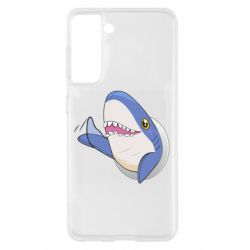 Чохол для Samsung S21 Ikea Shark Blahaj-PrintSalon Чохол для Samsung S21 Ikea Shark Blahaj