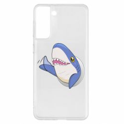 Чехол для Samsung S21+ Ikea Shark Blahaj - PrintSalon