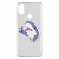 Чехол для Xiaomi Mi A2 Ikea Shark Blahaj - PrintSalon