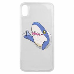 Чехол для iPhone Xs Max Ikea Shark Blahaj - PrintSalon