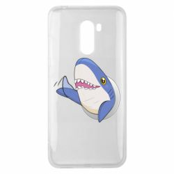 Чехол для Xiaomi Pocophone F1 Ikea Shark Blahaj - PrintSalon