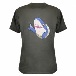 Камуфляжная футболка Ikea Shark Blahaj - PrintSalon
