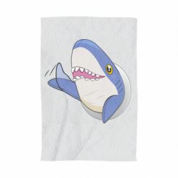 Полотенце с принтом Ikea Shark Blahaj - PrintSalon
