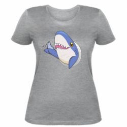 Женская футболка Ikea Shark Blahaj - PrintSalon
