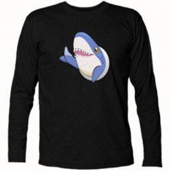 Футболка с длинным рукавом Ikea Shark Blahaj - PrintSalon