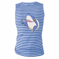 Майка-тельняшка Ikea Shark Blahaj - PrintSalon