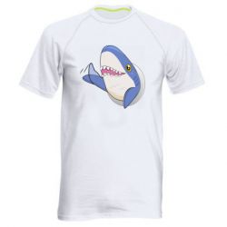 Мужская футболка для спорта Ikea Shark Blahaj - PrintSalon