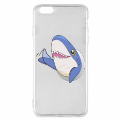 Чехол для iPhone 6 Plus/6S Plus Ikea Shark Blahaj - PrintSalon
