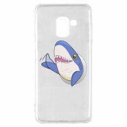 Чехол для Samsung A8 2018 Ikea Shark Blahaj