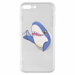Чехол для iPhone 8 Plus Ikea Shark Blahaj - PrintSalon