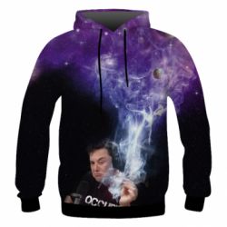 Чоловіче 3D худі Ilon mask smokes - PrintSalon