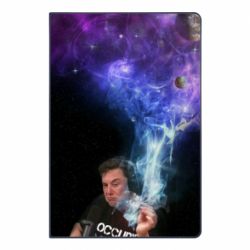 Блокнот з принтом Ilon mask smokes - PrintSalon