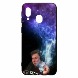 Чохол для Samsung A40 Ilon mask smokes - PrintSalon
