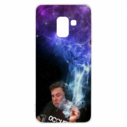 Чохол для Samsung A8 2018 Ilon mask smokes - PrintSalon