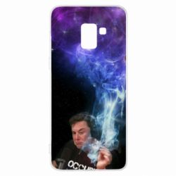 Чохол для Samsung A8+ 2018 Ilon mask smokes - PrintSalon