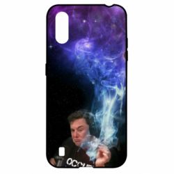 Чехол для Samsung A01/M01 Ilon mask smokes-PrintSalon Чехол для Samsung A01/M01 Ilon mask smokes