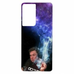 Чехол для Samsung S21 Ultra Ilon mask smokes-PrintSalon Чехол для Samsung S21 Ultra Ilon mask smokes