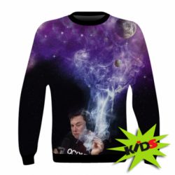 Дитячий 3D світшот Ilon mask smokes - PrintSalon