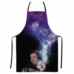 Фартух з 3D принтом Ilon mask smokes - PrintSalon