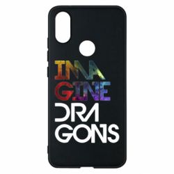 Чехол для Xiaomi Mi A2 Imagine Dragons and space - PrintSalon