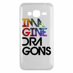 Чехол для Samsung J3 2016 Imagine Dragons and space - PrintSalon