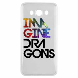 Чехол для Samsung J7 2016 Imagine Dragons and space - PrintSalon