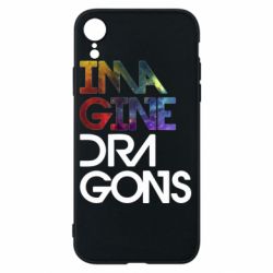 Чехол для iPhone XR Imagine Dragons and space - PrintSalon