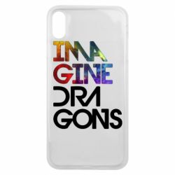 Чехол для iPhone Xs Max Imagine Dragons and space